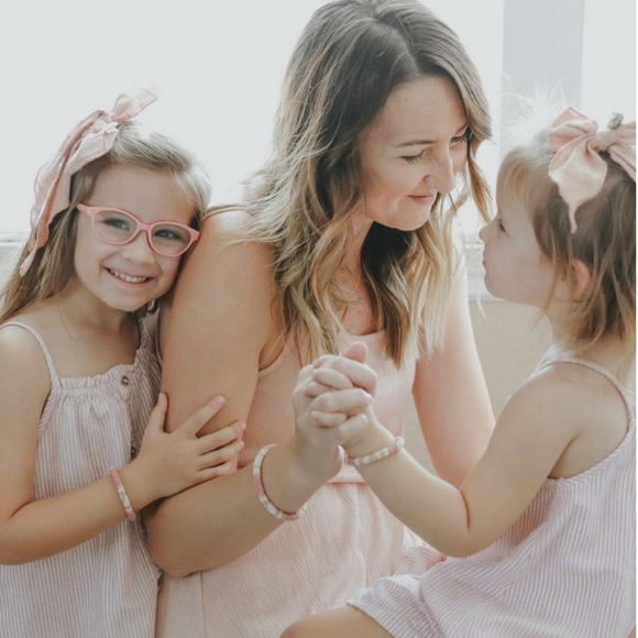 COTTON CANDY -Original Roll-On® Bracelets, 7" round, made in Nepal #3 (3 pieces) - Picture 7 of 9